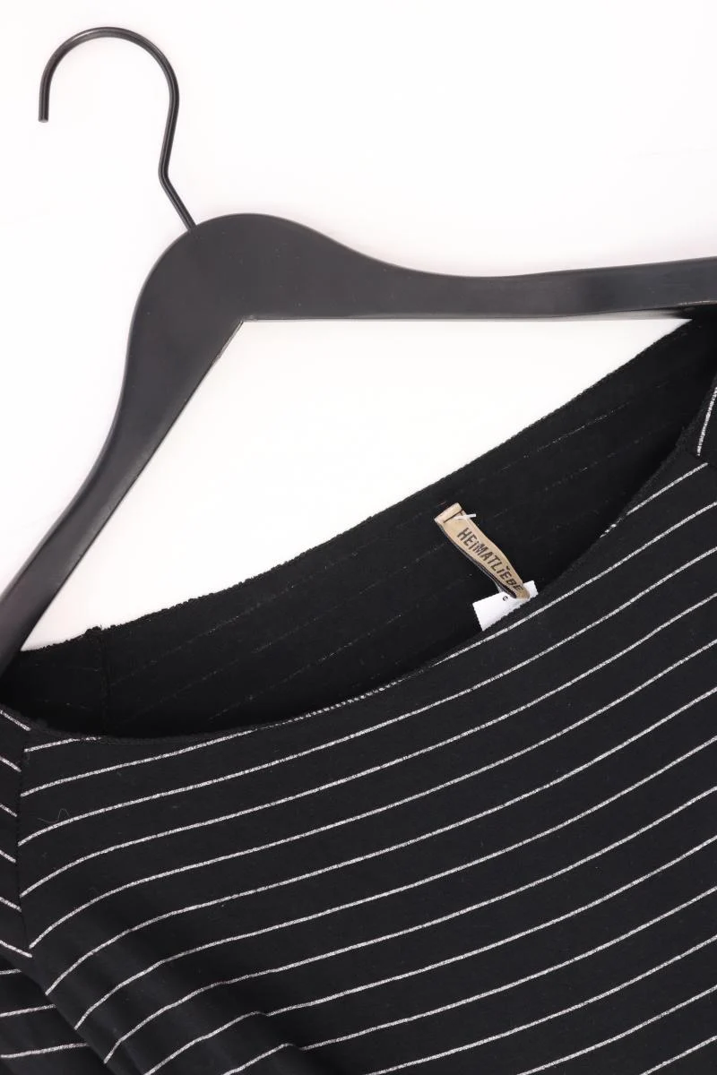 HEIMATLIEBE Ringelshirt Gr. XL gestreift Langarm schwarz aus Viskose