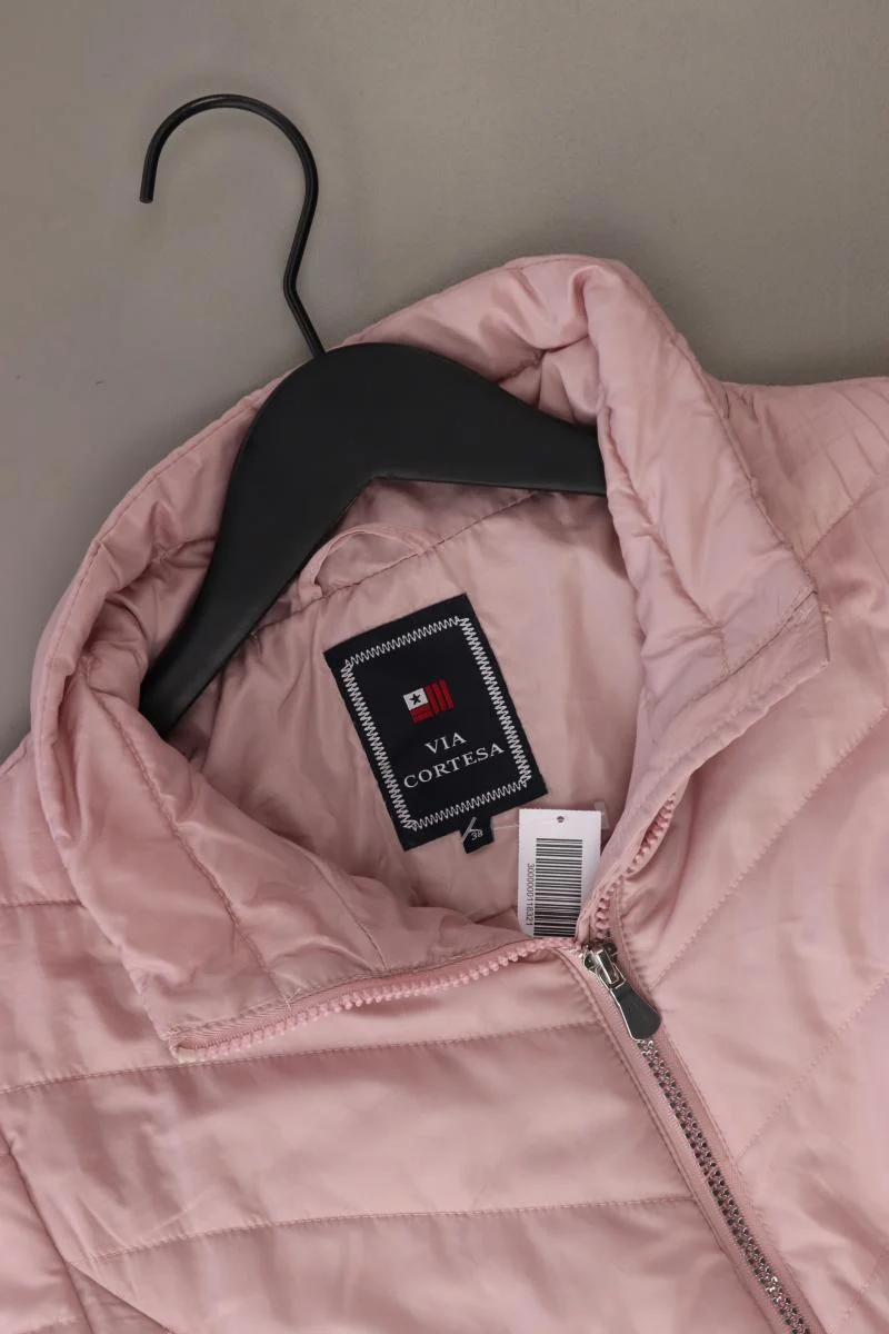 Via Cortesa Übergangsjacke Gr. 38 rosa aus Polyester