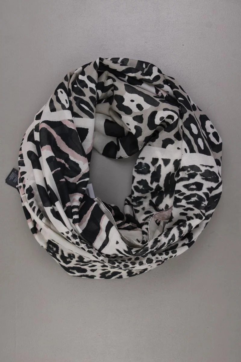 H&M Loop mit Tierdruck grau aus Polyester