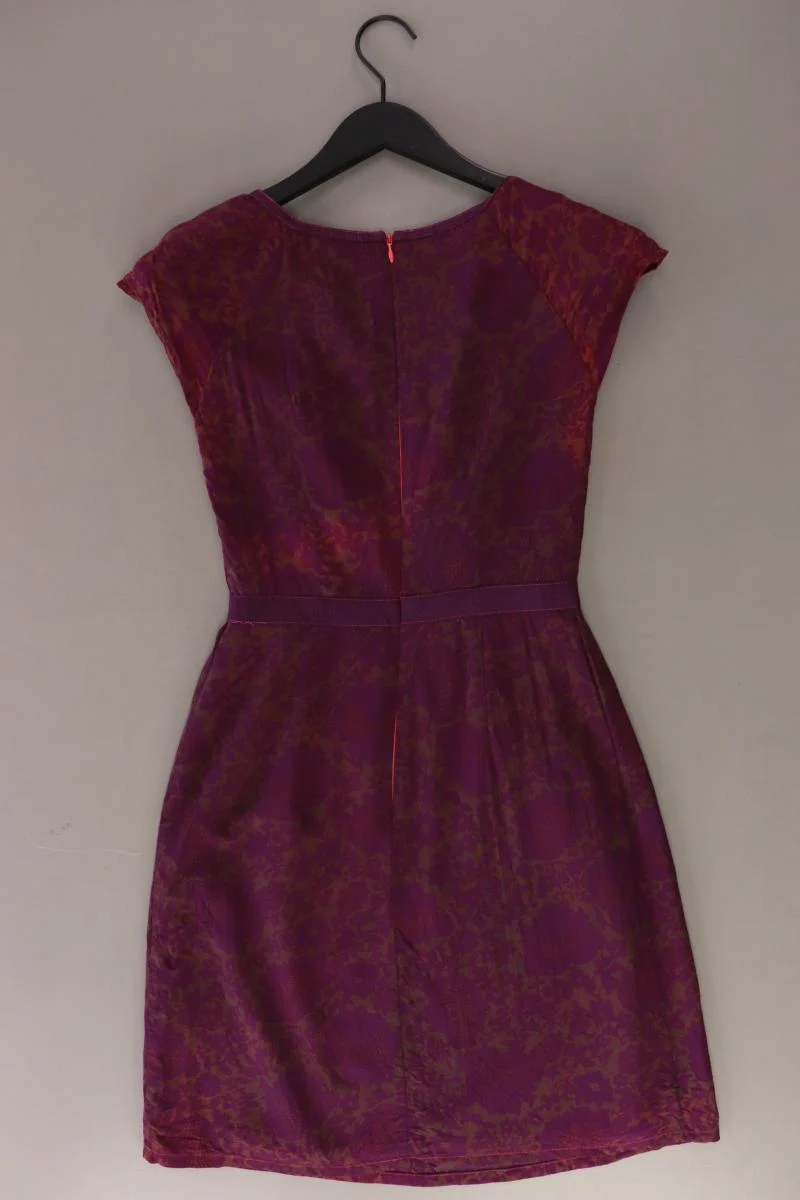 Boden Kurzarmkleid Gr. UK 6 (XS) lila aus Viskose