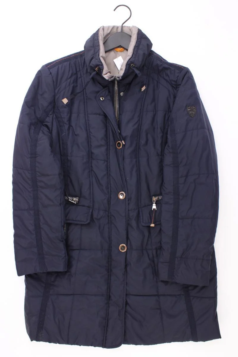 Gerry Weber Classic Mantel Gr. 42 blau aus Polyester