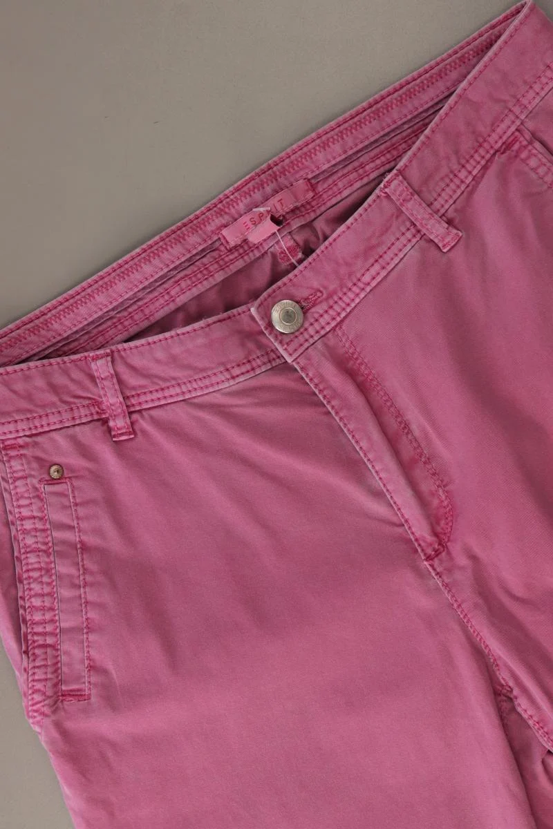 Esprit Chinohose Gr. 34 rosa aus Baumwolle