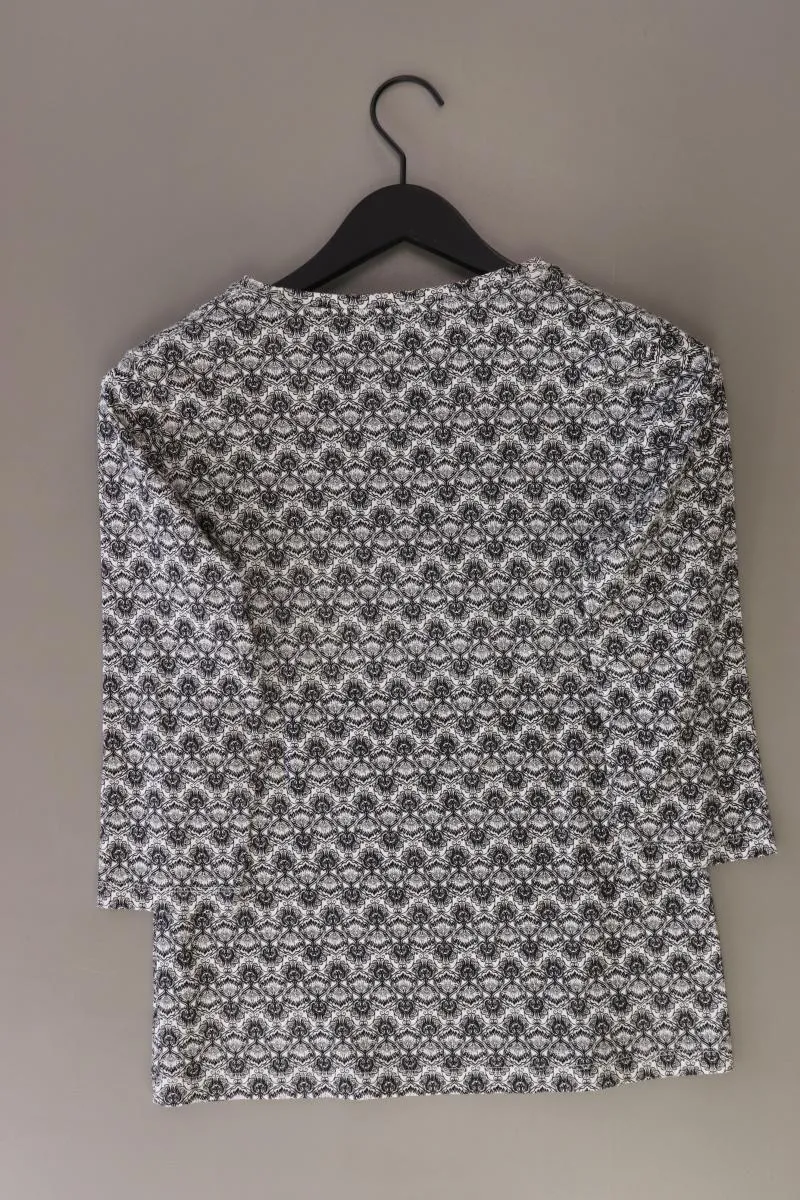 MARK ADAM Printshirt Gr. 38 3/4 Ärmel grau aus Baumwolle