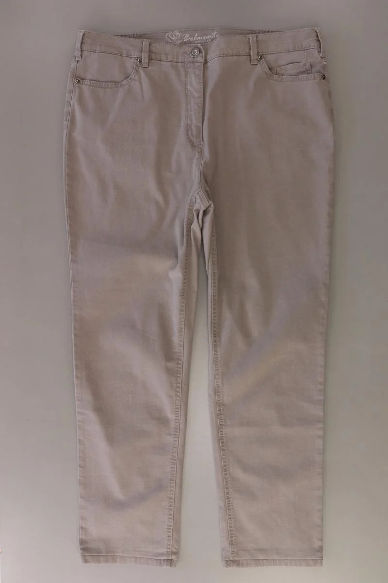 TONI Hose Gr. Kurzgröße 44 grau aus Baumwolle