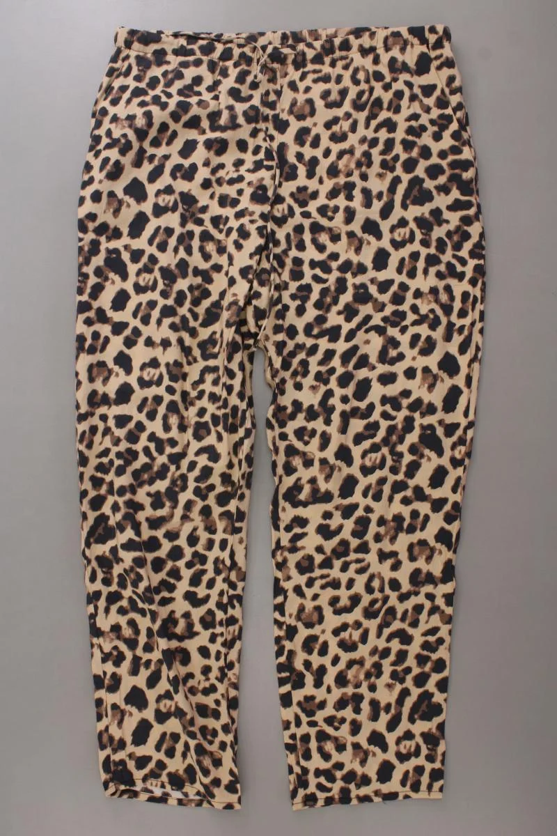 Zara Stoffhose Gr. L mit Tierdruck braun