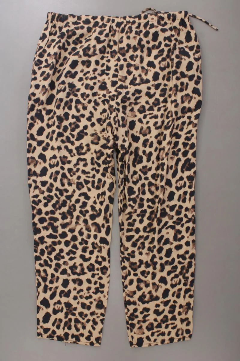 Zara Stoffhose Gr. L mit Tierdruck braun