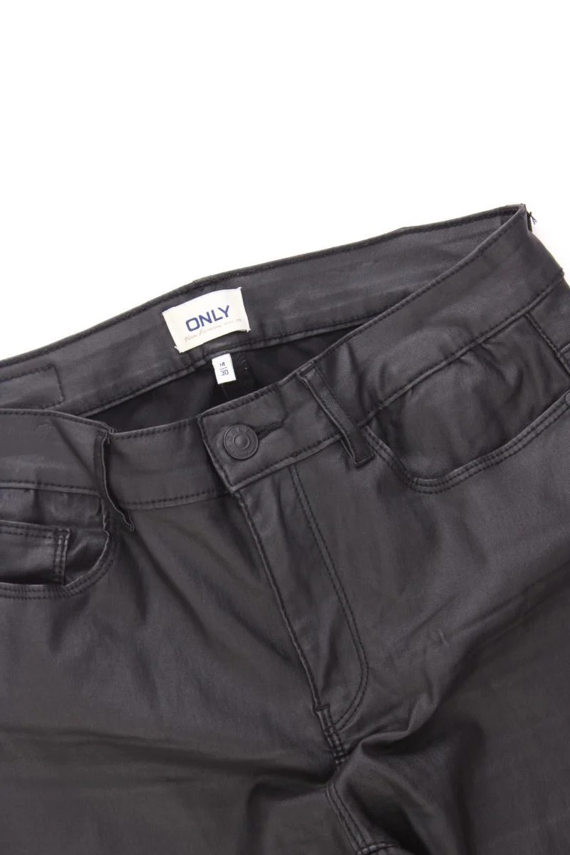 Only Kunstlederhose Gr. M/L30 schwarz