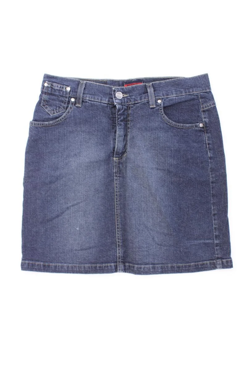 Angels Jeansrock Gr. 38 blau aus Baumwolle