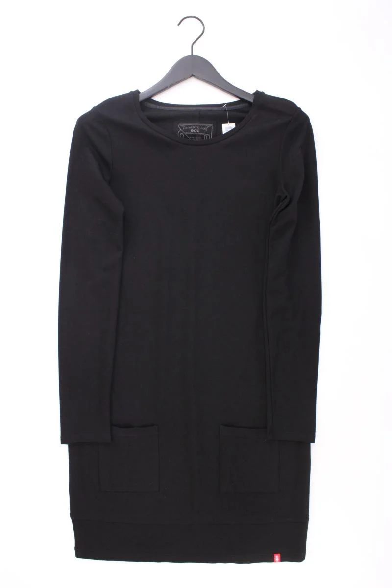 edc by Esprit Langarmkleid Gr. L schwarz