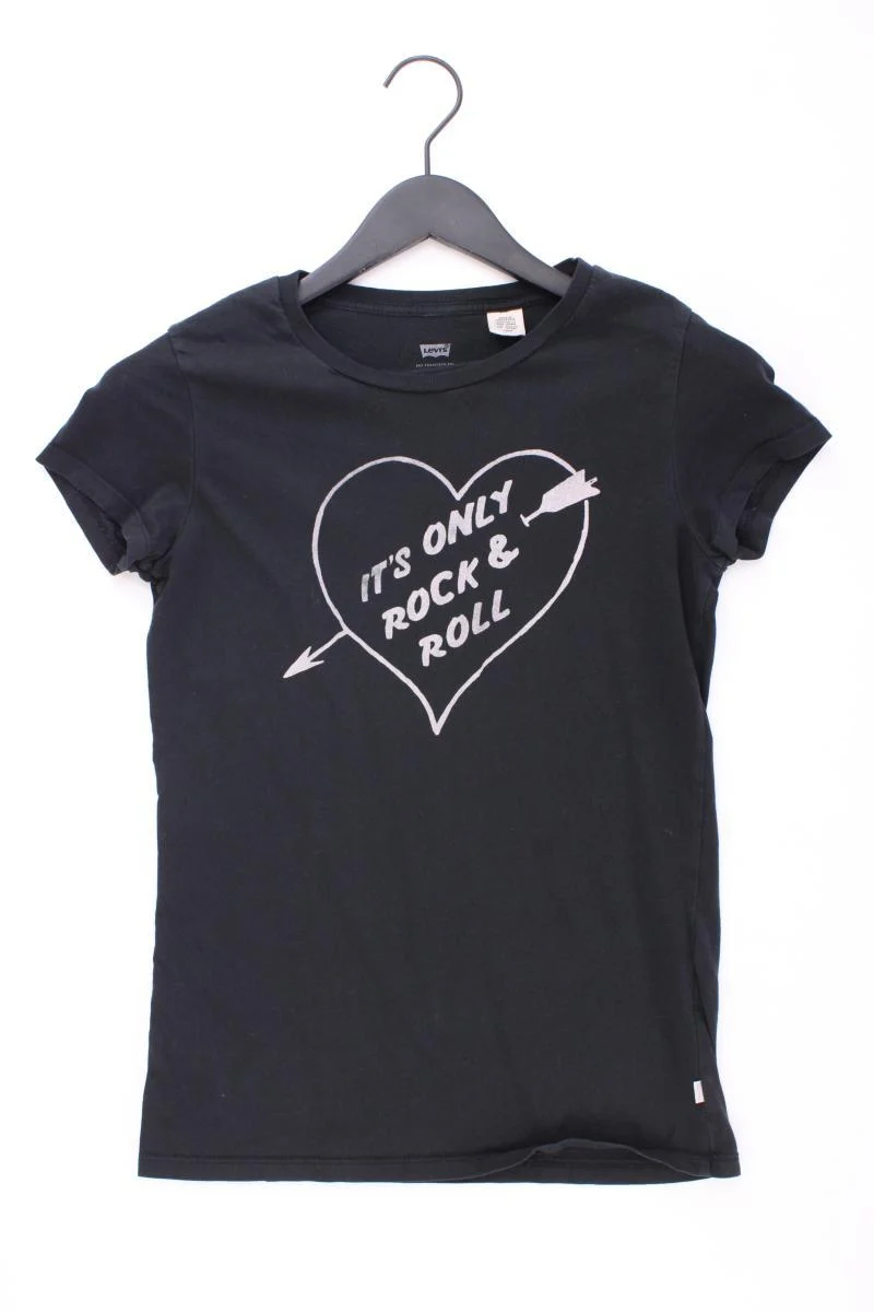 Levi's Printshirt Gr. S Kurzarm schwarz