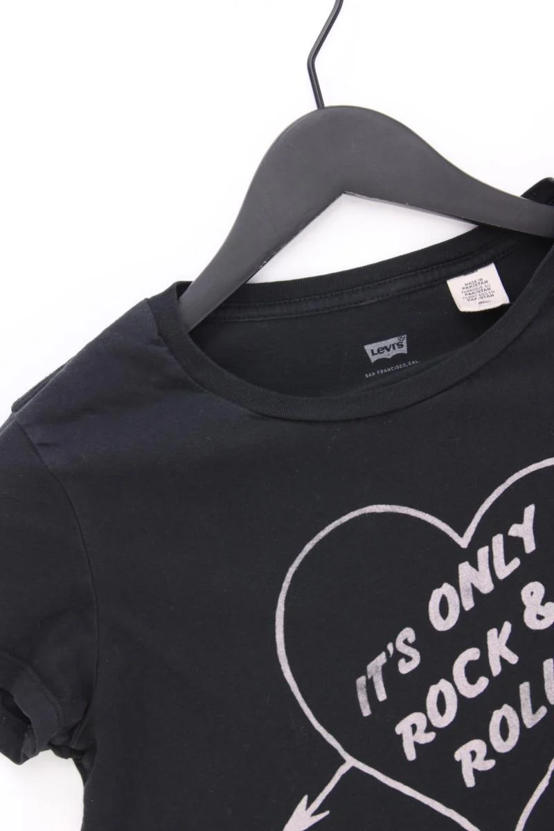 Levi's Printshirt Gr. S Kurzarm schwarz