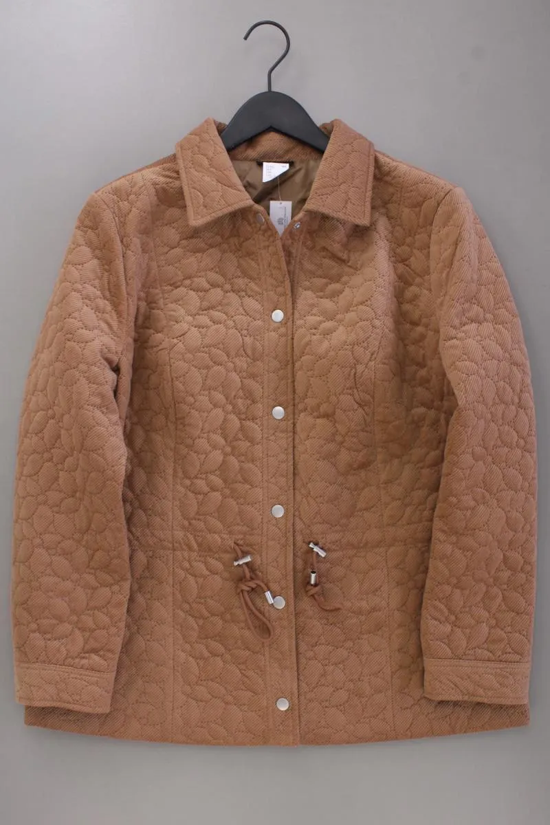 Paola Übergangsjacke Gr. 46 neuwertig braun aus Baumwolle