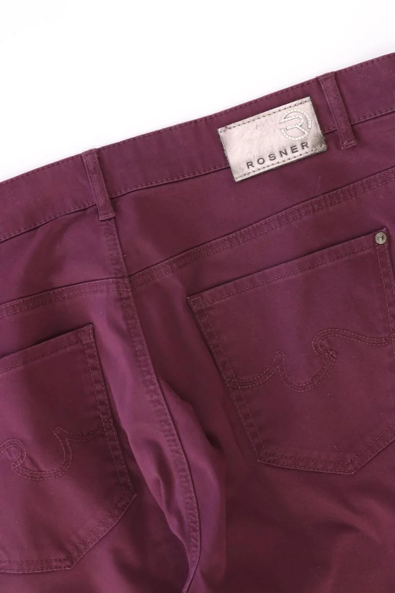 Rosner Five-Pocket-Hose Gr. 44 lila aus Baumwolle