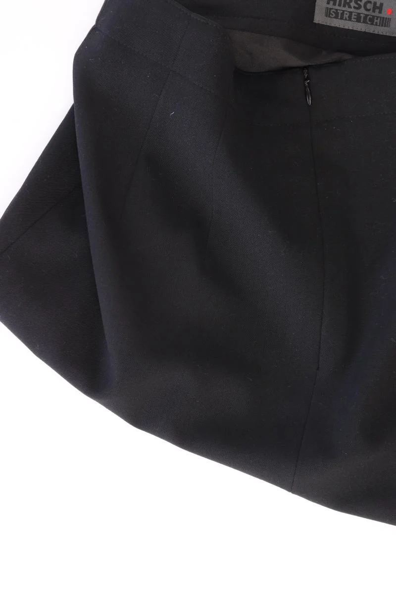 Hirsch Wollrock Gr. 40 schwarz aus Schurwolle