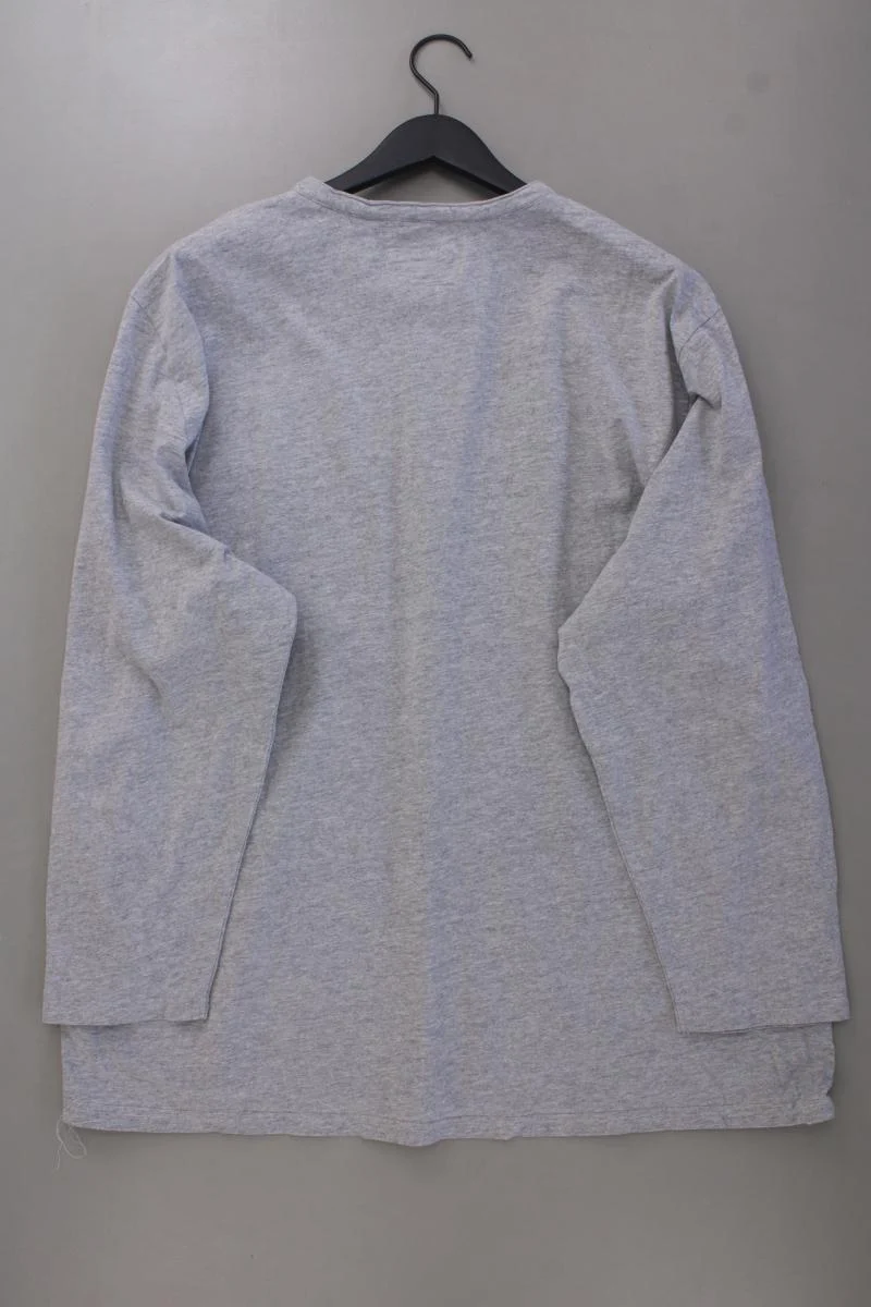Babista Longsleeve-Shirt für Herren Gr. 66 Langarm grau aus Baumwolle