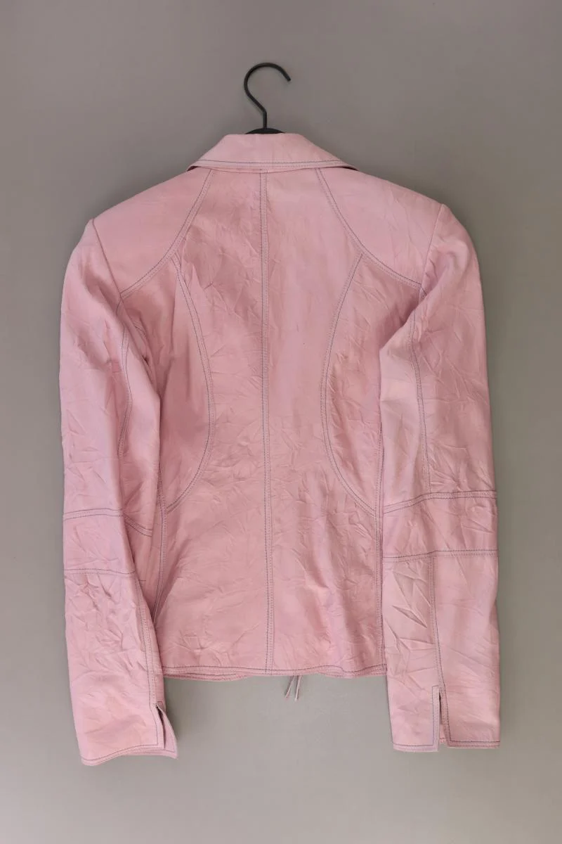 Biba Lammleder Jacke Gr. 34 rosa