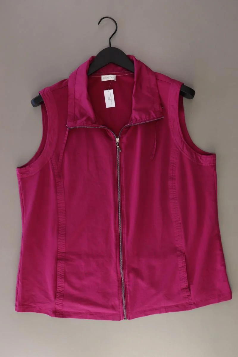 Bonita Regular Weste Gr. XL lila aus Baumwolle