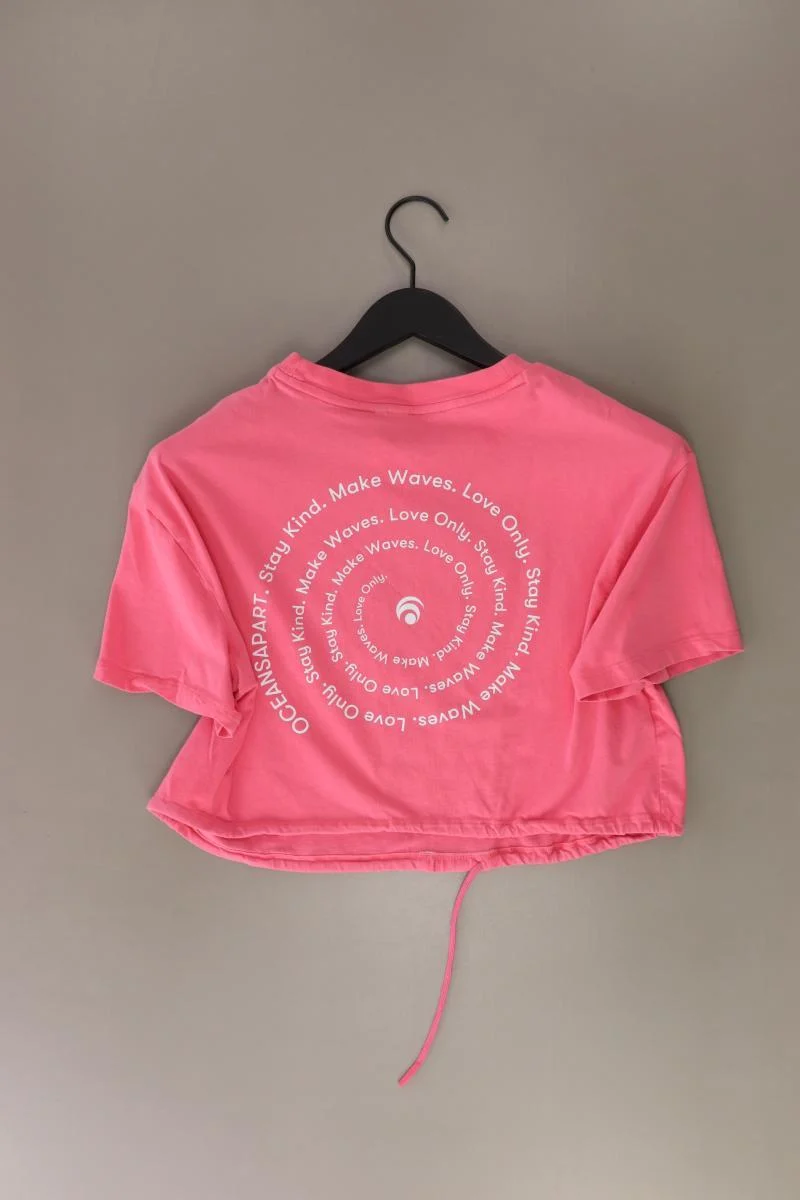oceans apart Sportshirt Gr. S Kurzarm pink aus Baumwolle