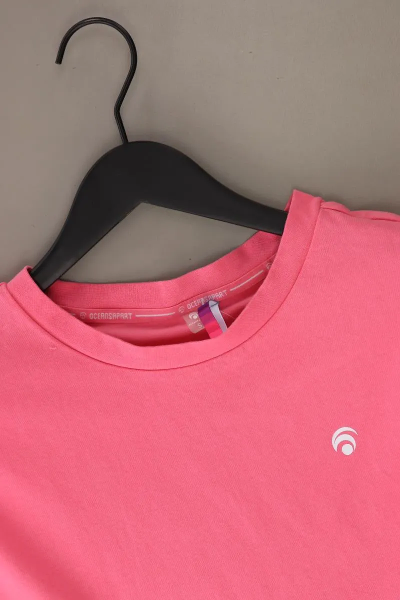 oceans apart Sportshirt Gr. S Kurzarm pink aus Baumwolle