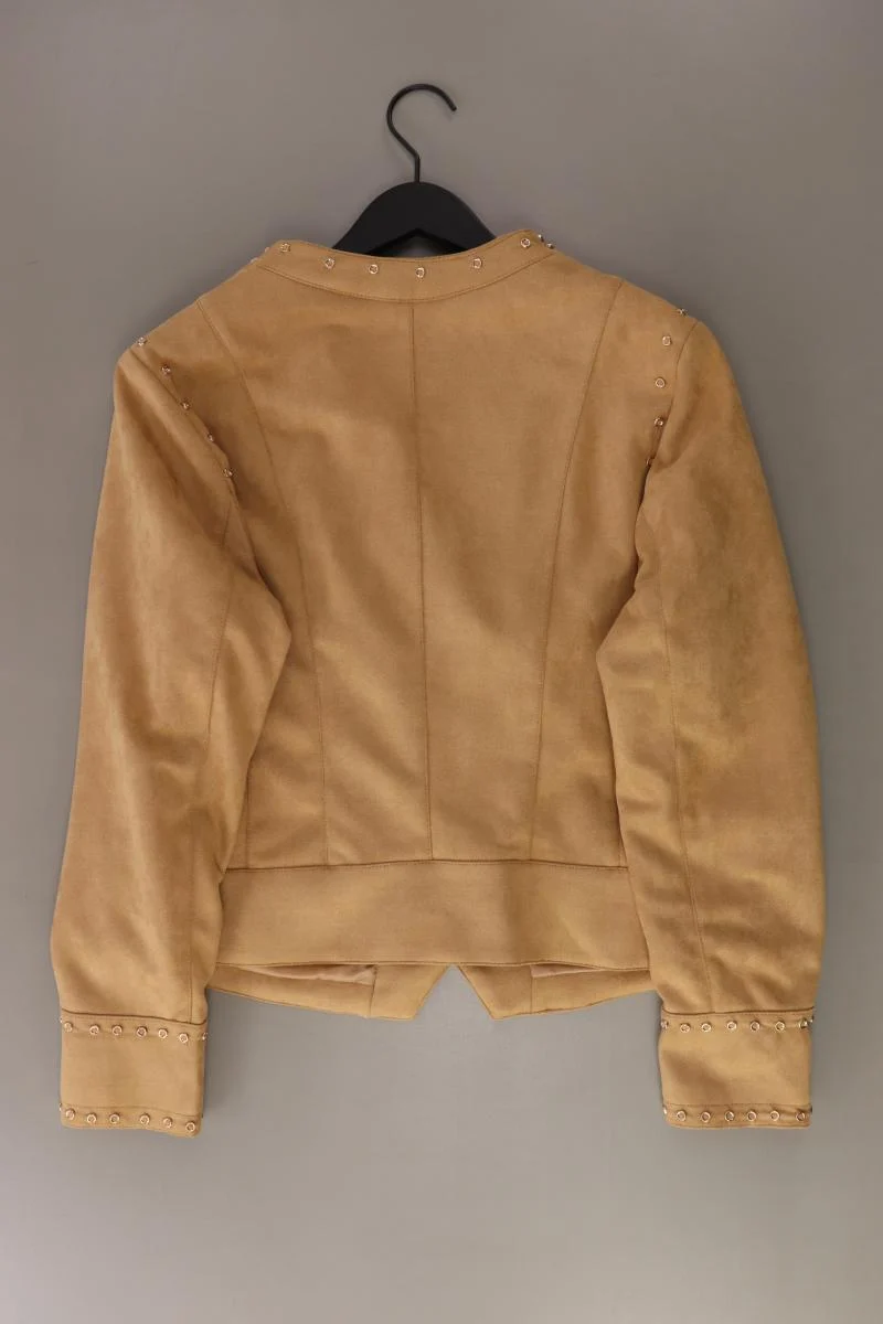 Pfeffinger Übergangsjacke Gr. 46 mit Nieten braun aus Polyester