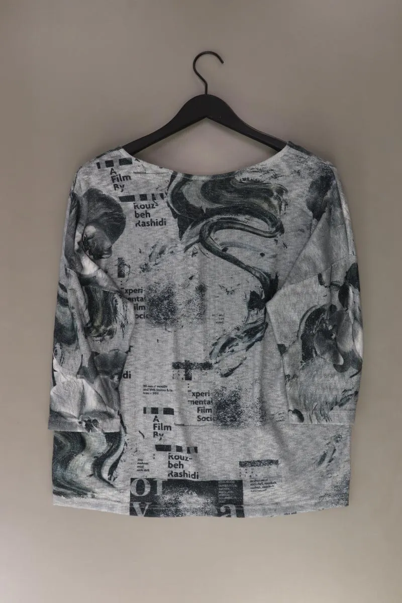 Liberty Printshirt Gr. L 3/4 Ärmel grau aus Polyester