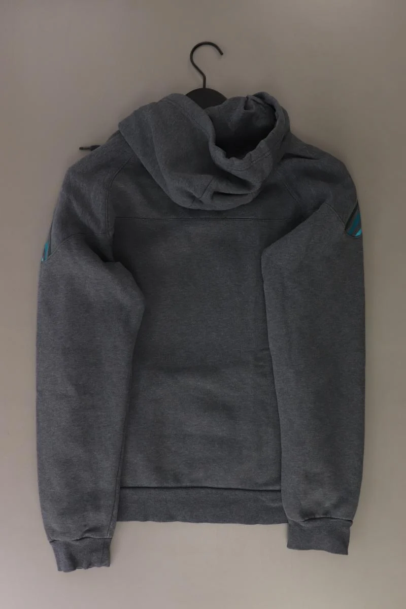 Adidas Hoodie für Herren Gr. S grau aus Baumwolle