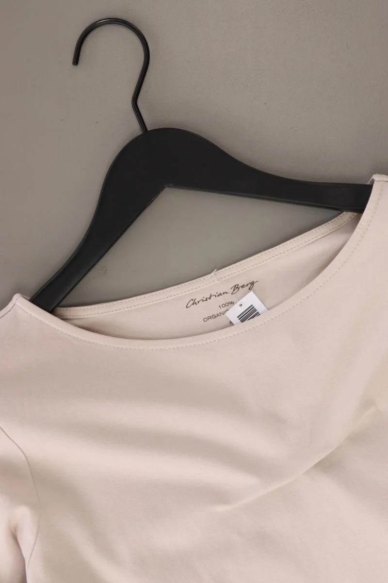 Christian Berg Longsleeve-Shirt Gr. 44 Langarm rosa aus Baumwolle
