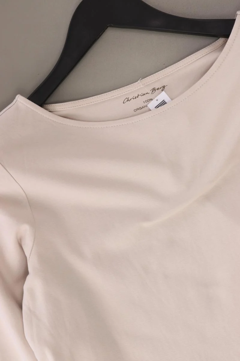 Christian Berg Longsleeve-Shirt Gr. 44 Langarm rosa aus Baumwolle