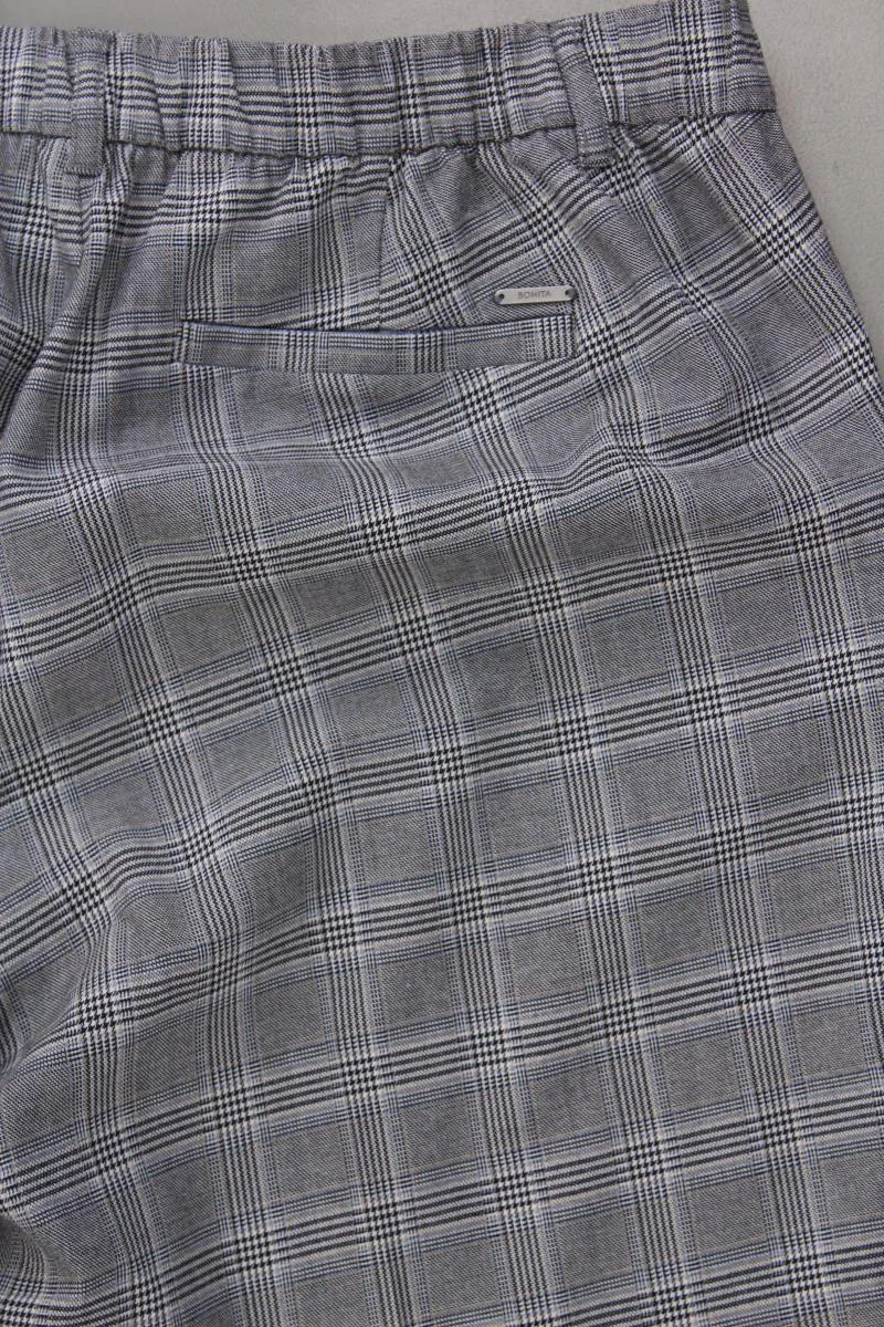 Bonita Stoffhose Gr. 44 kariert grau