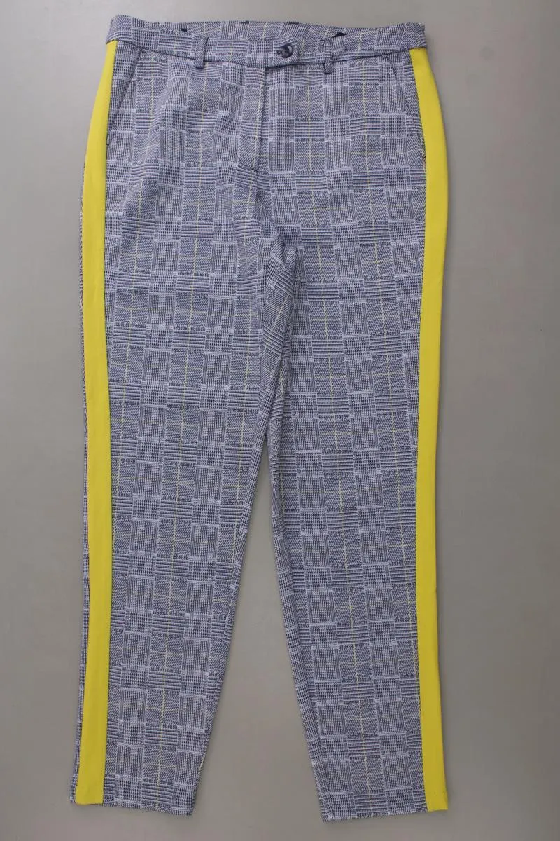 Paola Stoffhose Gr. 40 neuwertig blau aus Polyester