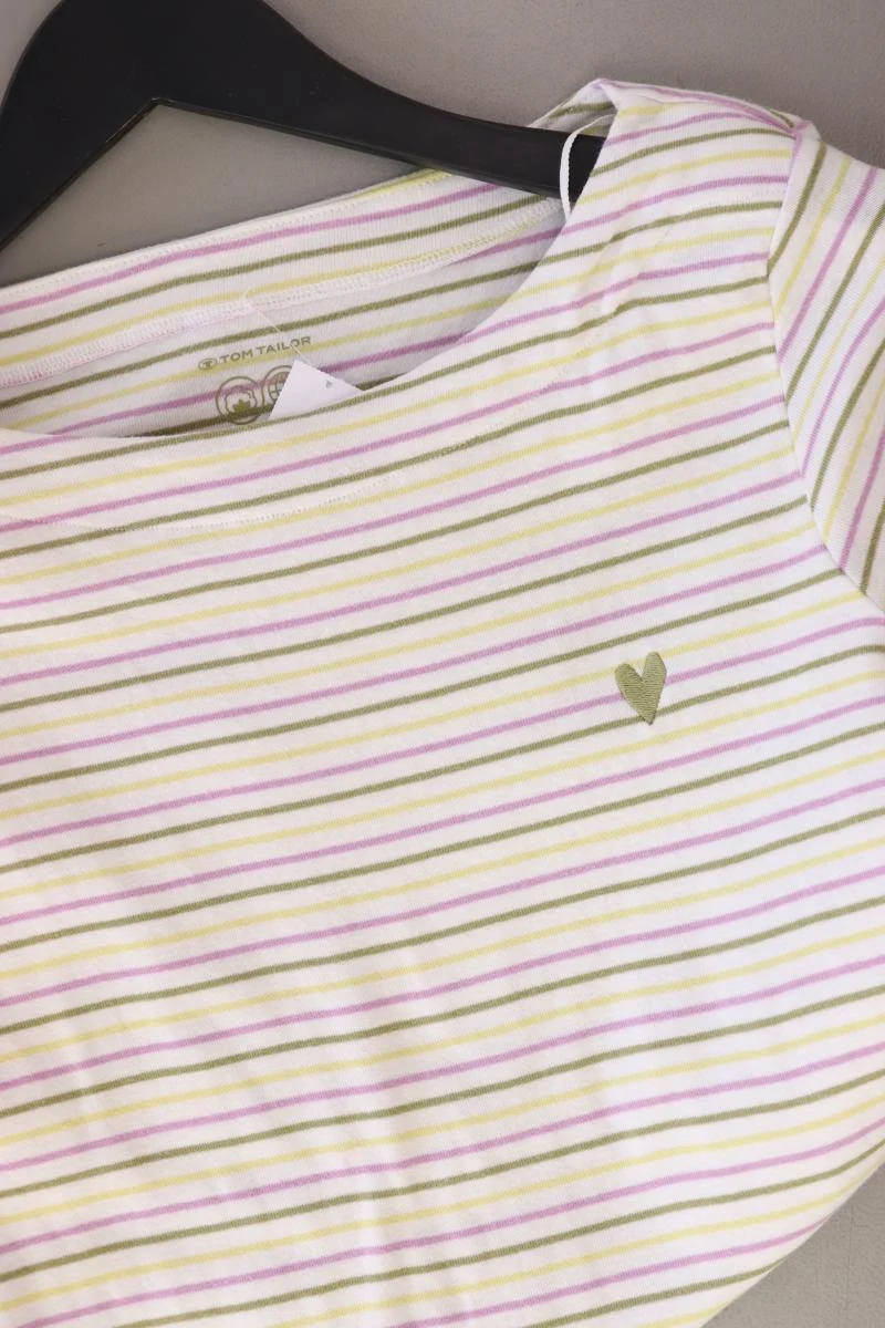 Tom Tailor Ringelshirt Gr. L gestreift 3/4 Ärmel mehrfarbig aus Baumwolle