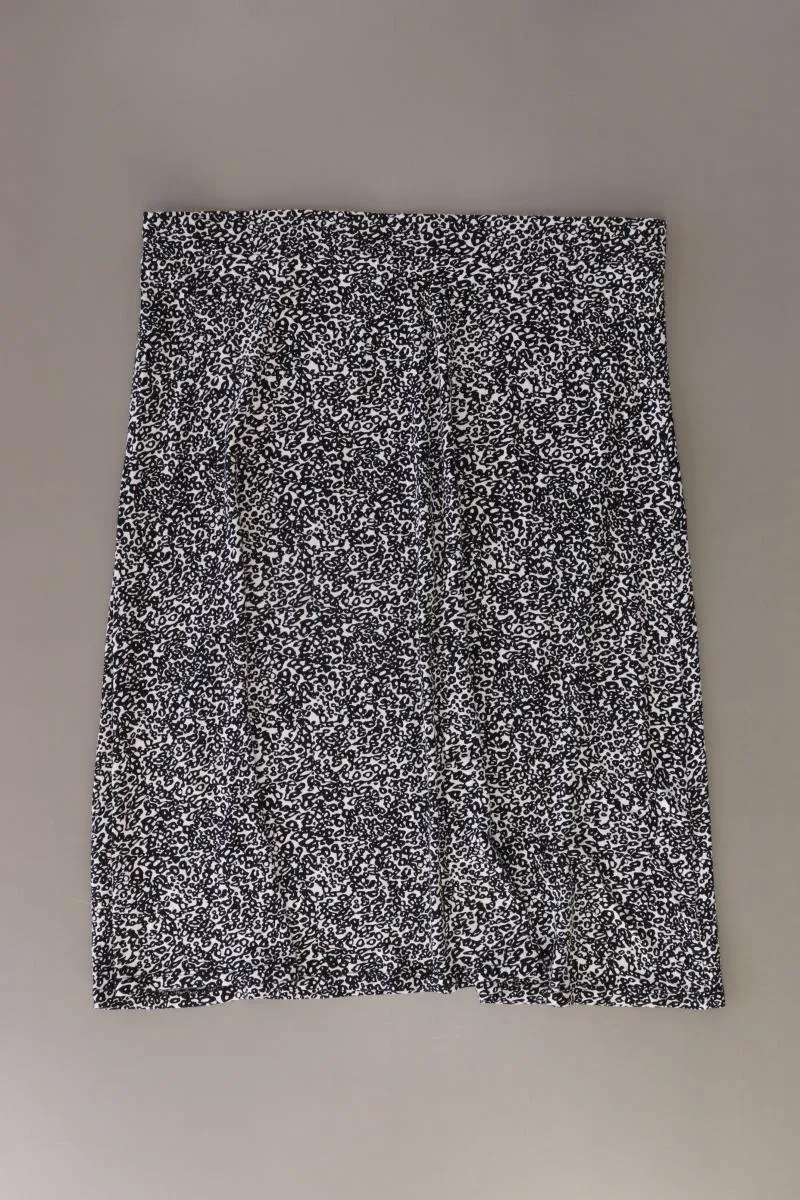 Bonita Stretchrock Gr. 42 mit Tierdruck schwarz aus Viskose