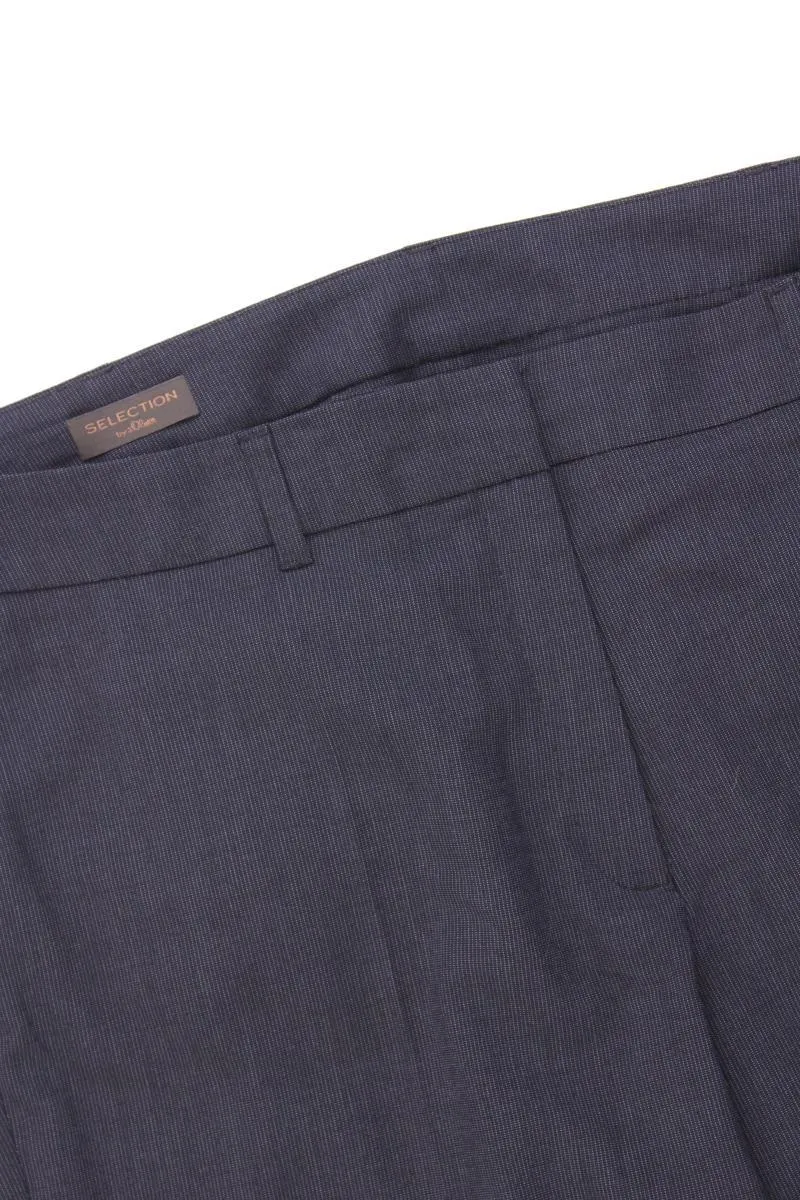 Selection by s.Oliver Anzughose Gr. 42 blau aus Polyester