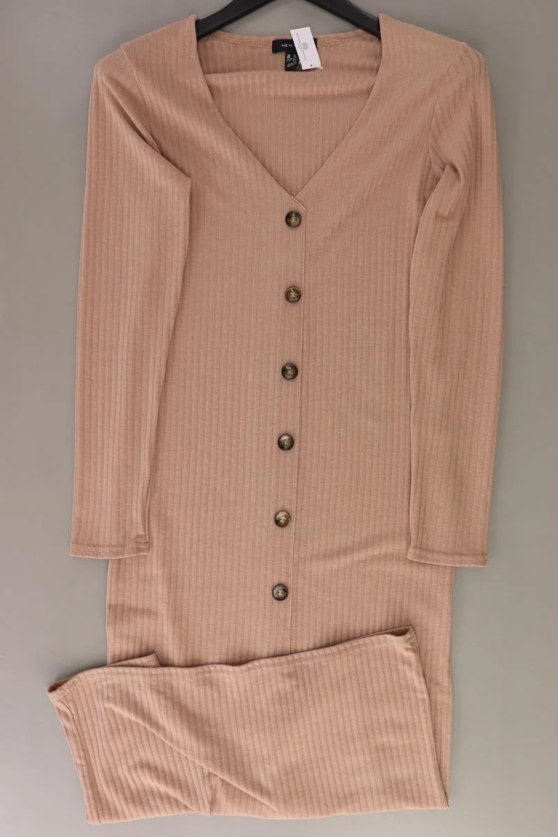 New Look Langarmkleid Gr. 40 braun