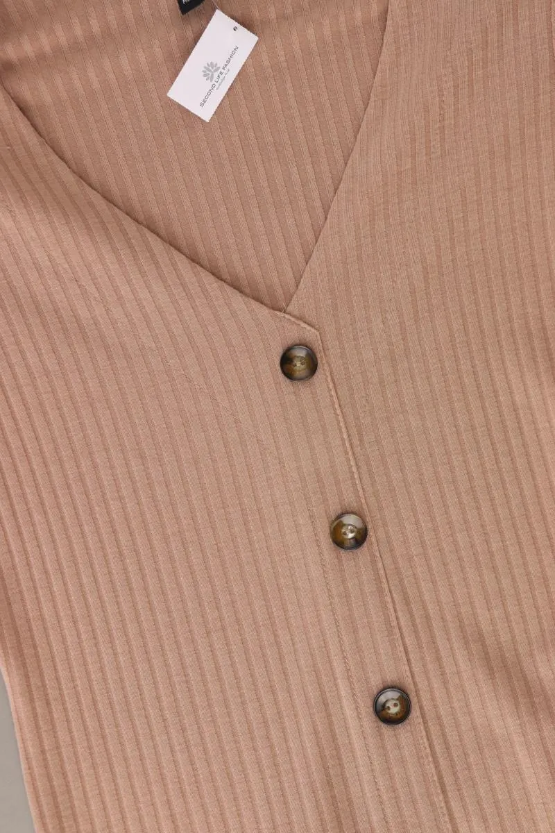 New Look Langarmkleid Gr. 40 braun
