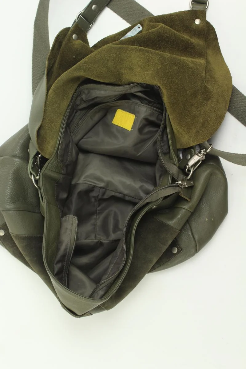 Mandarina Duck Umhängetasche grün aus Leder