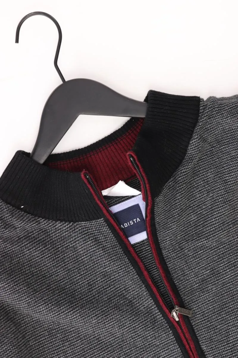 Babista Strickjacke Größe 66 für Herren Gr. 66 Langarm grau aus Baumwolle