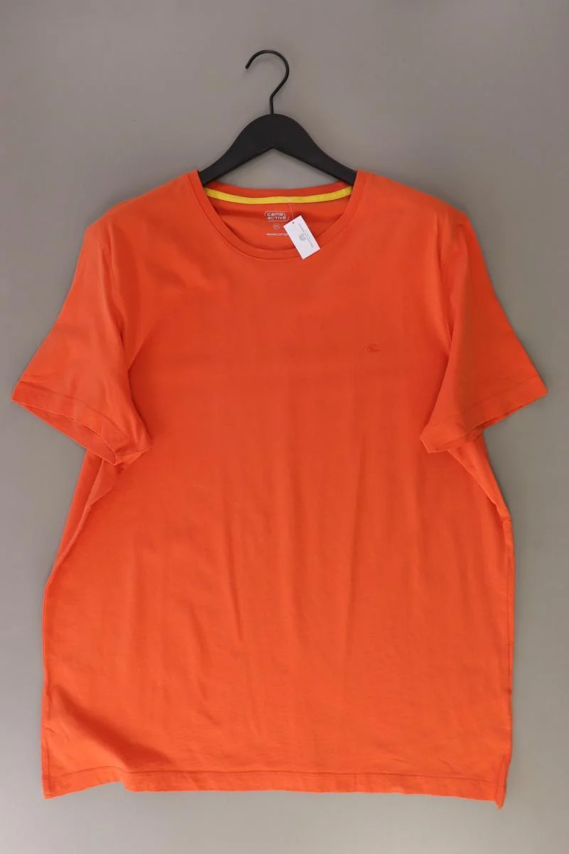 camel active T-Shirt Gr. XXL Kurzarm orange aus Baumwolle