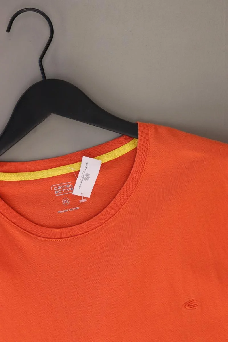 camel active T-Shirt Gr. XXL Kurzarm orange aus Baumwolle