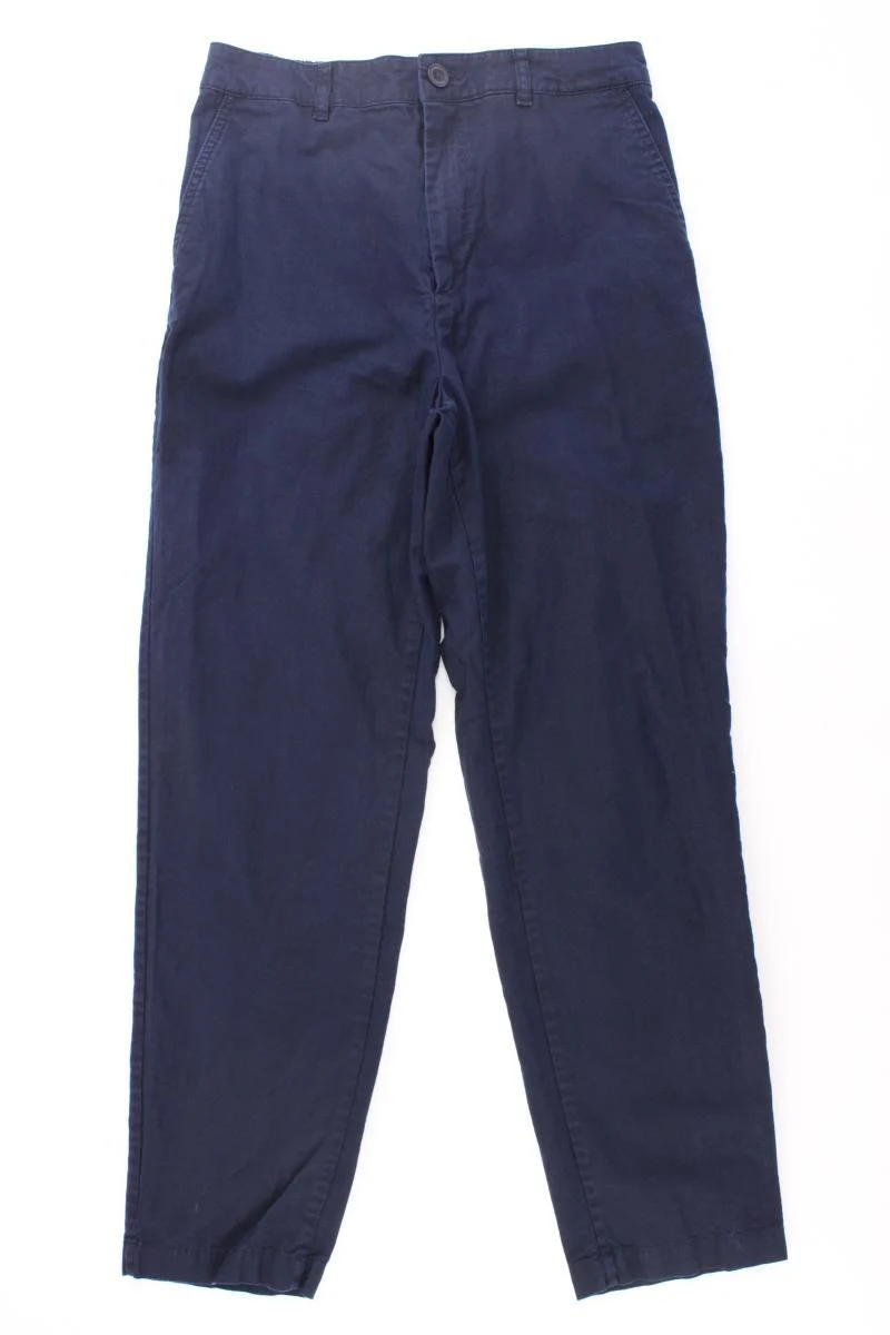 Uniqlo Hose Gr. S blau aus Baumwolle