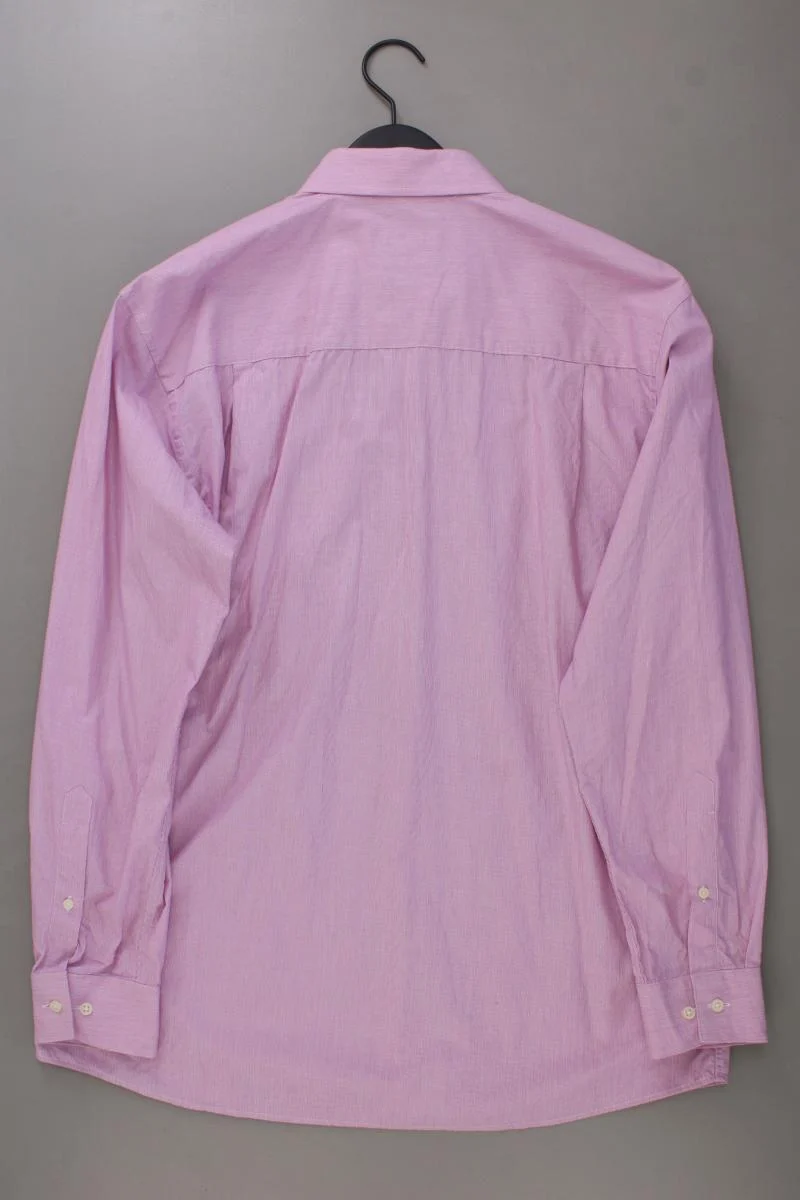 A.W. Dunmore Langarmhemd für Herren Gr. Hemdgröße 41 rosa aus Baumwolle