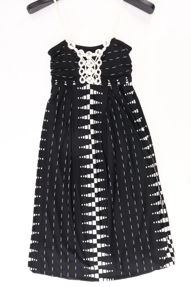 Ana Alcazar Trägerkleid Gr. 38 schwarz aus Polyester