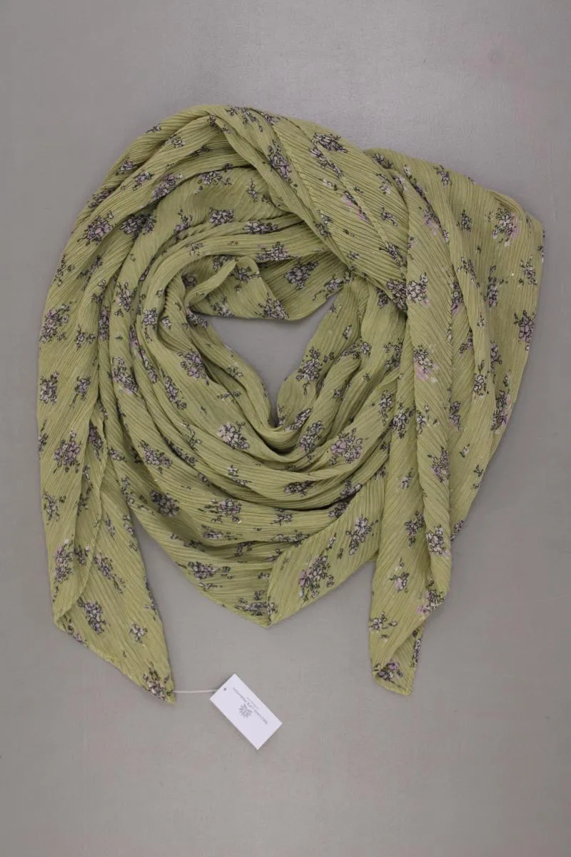 Tuch mit Blumenmuster grün