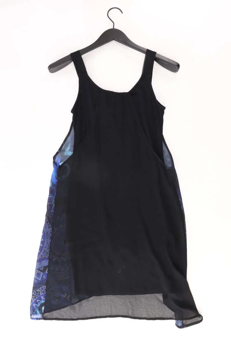 Desigual Midikleid Gr. 38 Träger blau aus Viskose