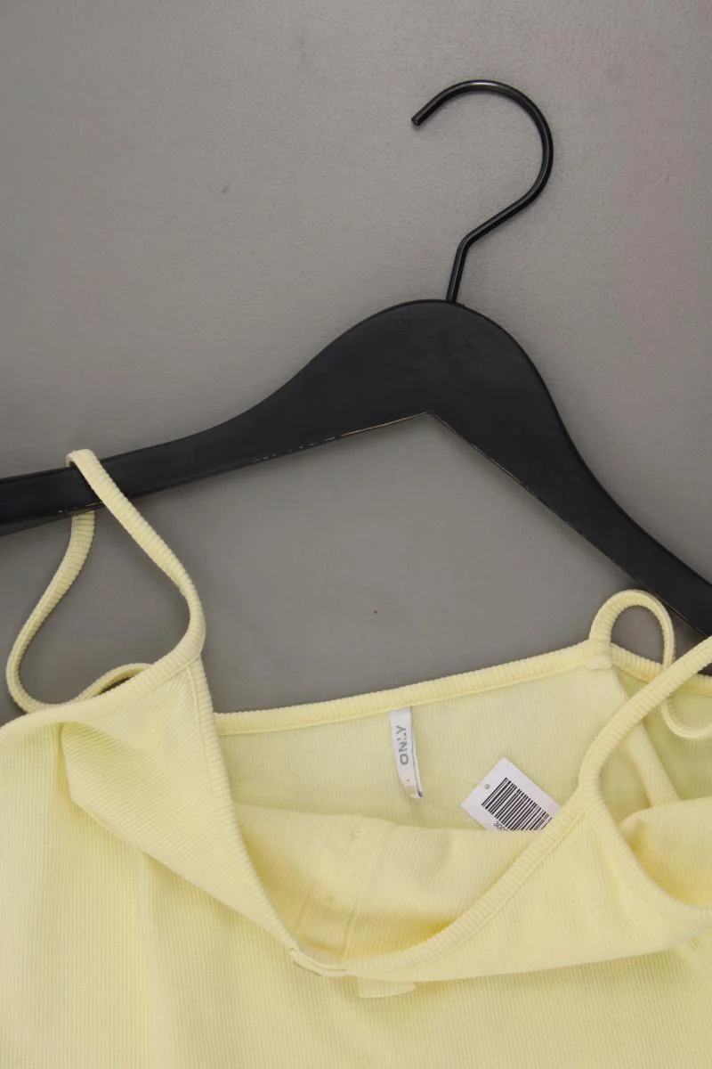 Only Top Gr. XL neuwertig gelb aus Baumwolle