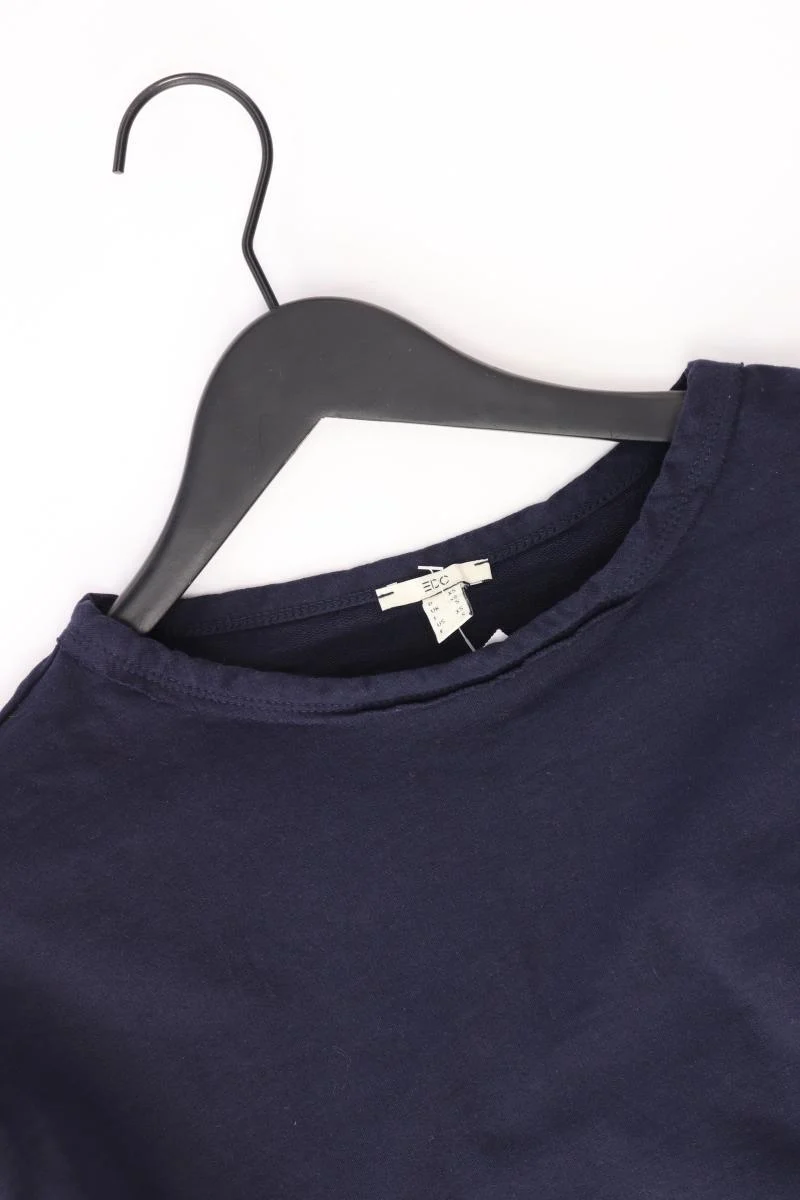 edc by Esprit Longsleeve-Shirt Gr. XS Langarm blau aus Baumwolle