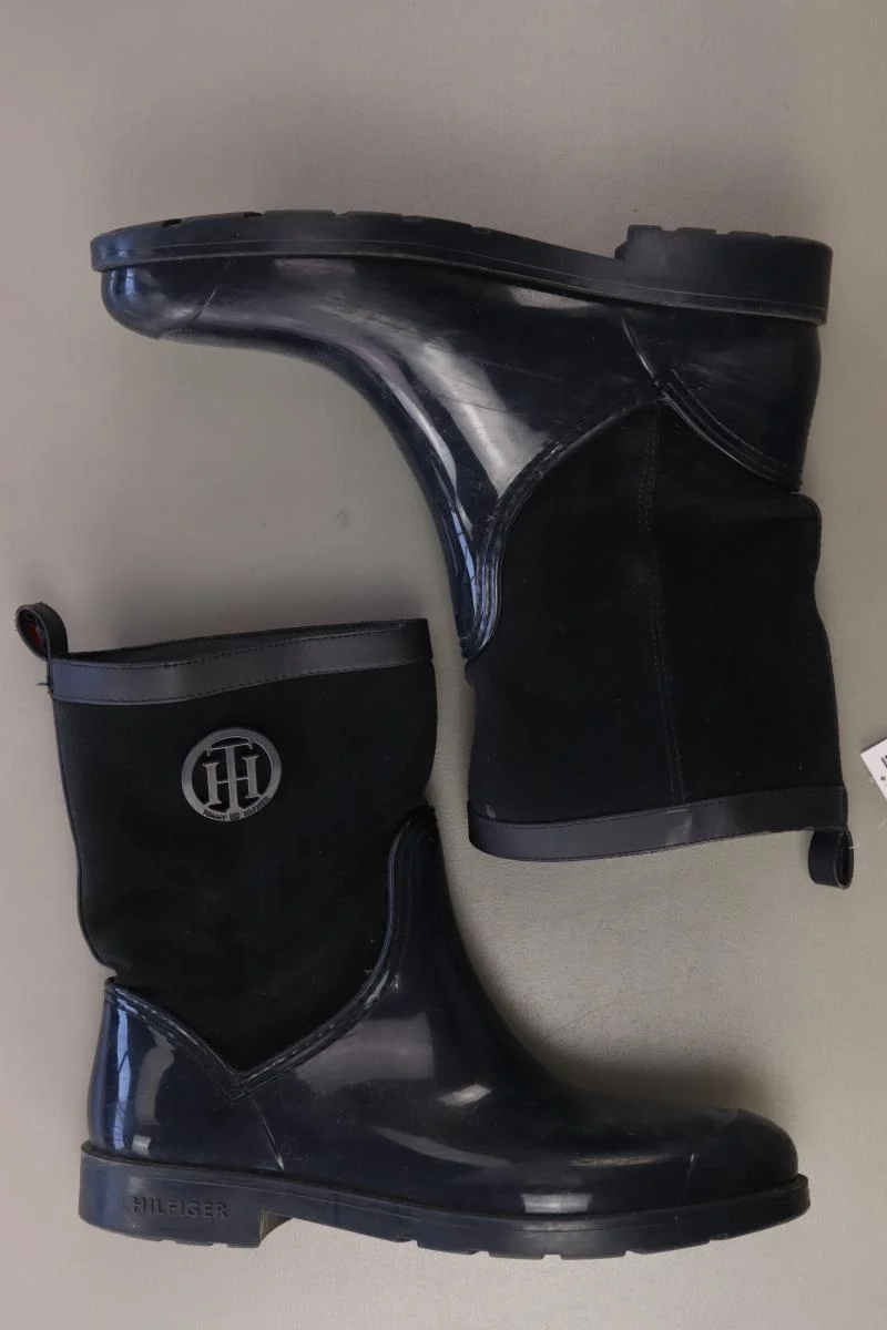 Tommy Hilfiger Absatzstiefel Gr. 39 blau