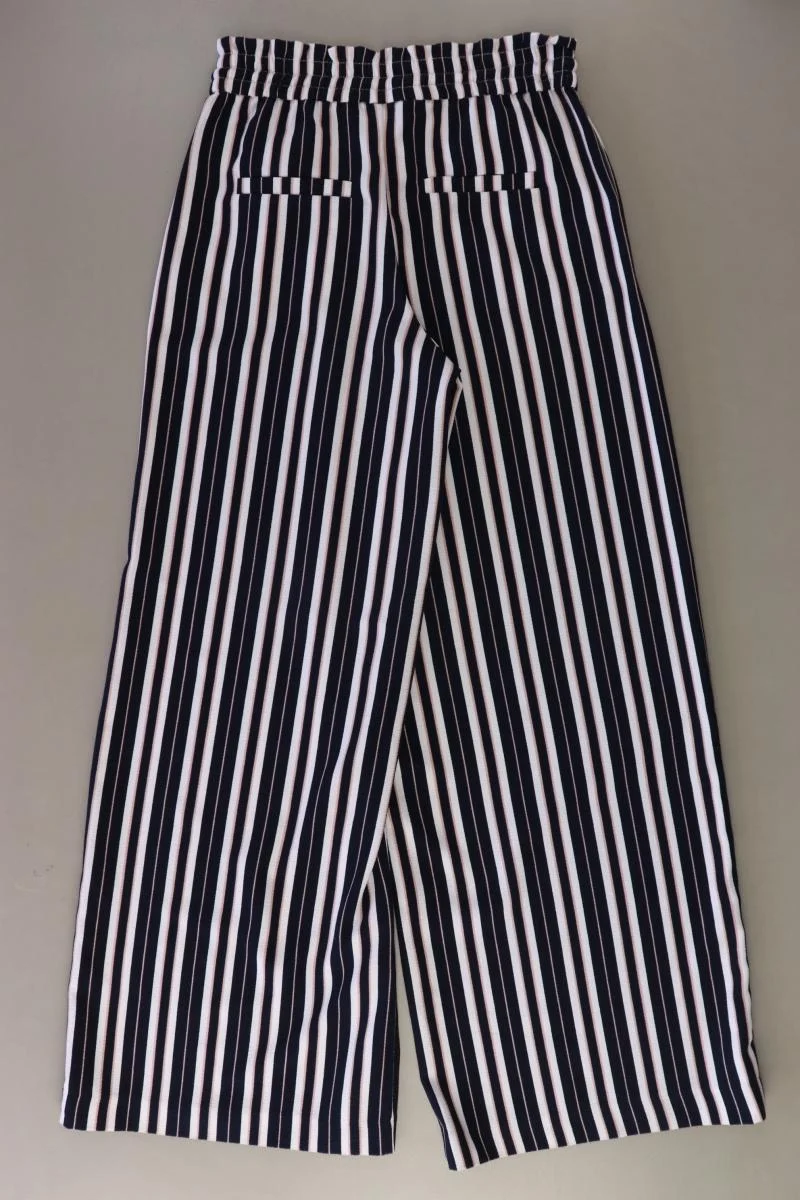 Only Stoffhose Gr. 34 gestreift blau aus Polyester