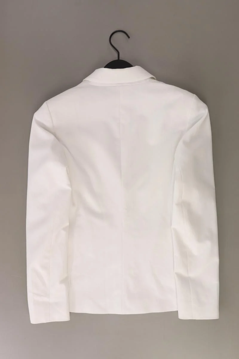 Hallhuber Longblazer Gr. 36 weiß aus Polyester