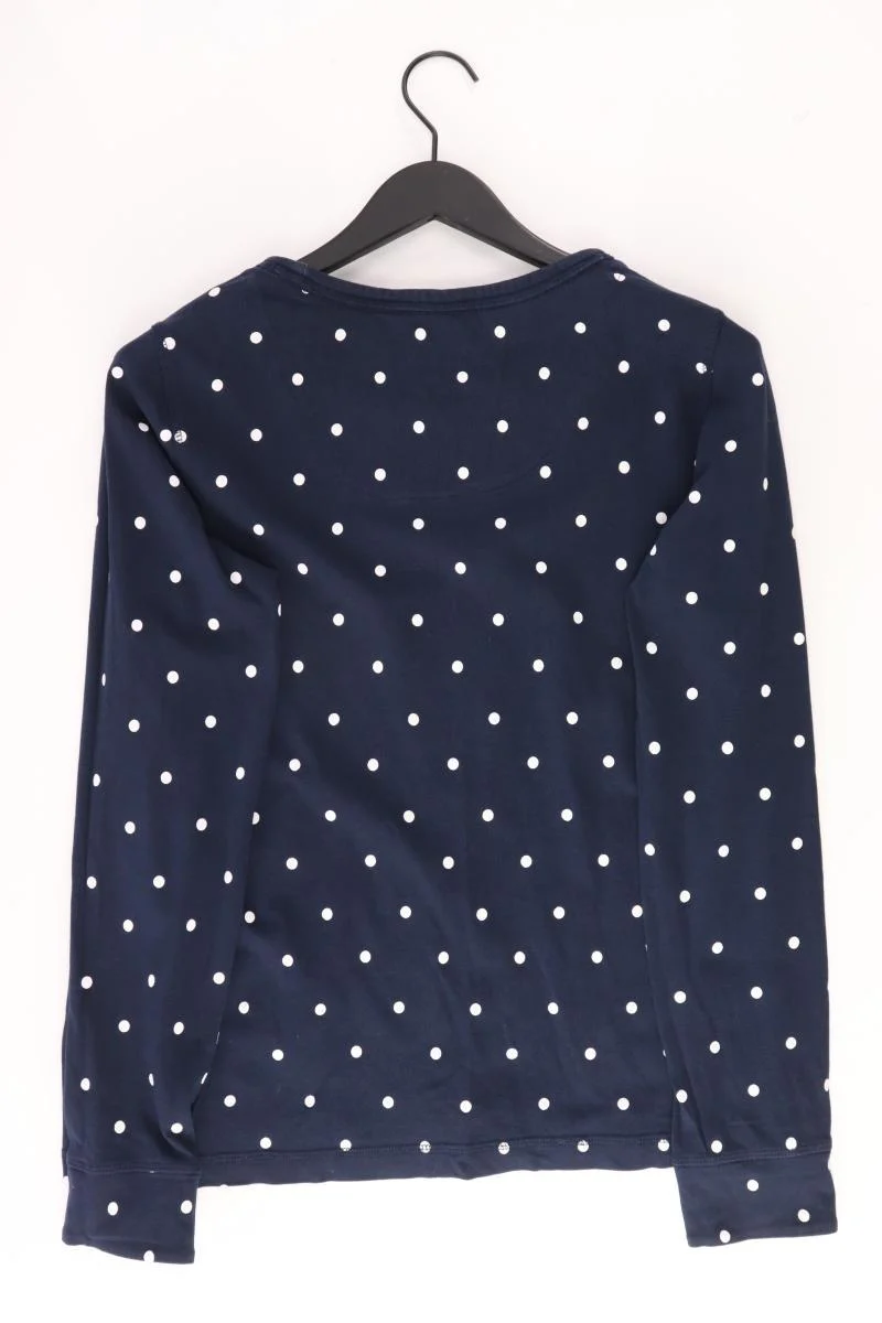edc by Esprit Longsleeve-Shirt Gr. XXL gepunktet Langarm blau